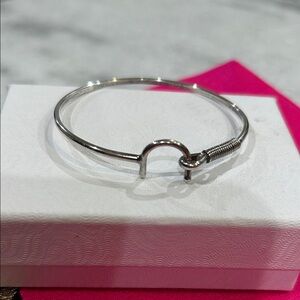 Child’s size Sterling Silver horseshoe? Bangle Bracelet